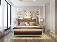 Nội thất phòng ngủ khách sạn 4 sao tại Hà Nội