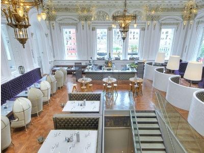 Nội thất nhà hàng phong cách tân cổ điển luxury