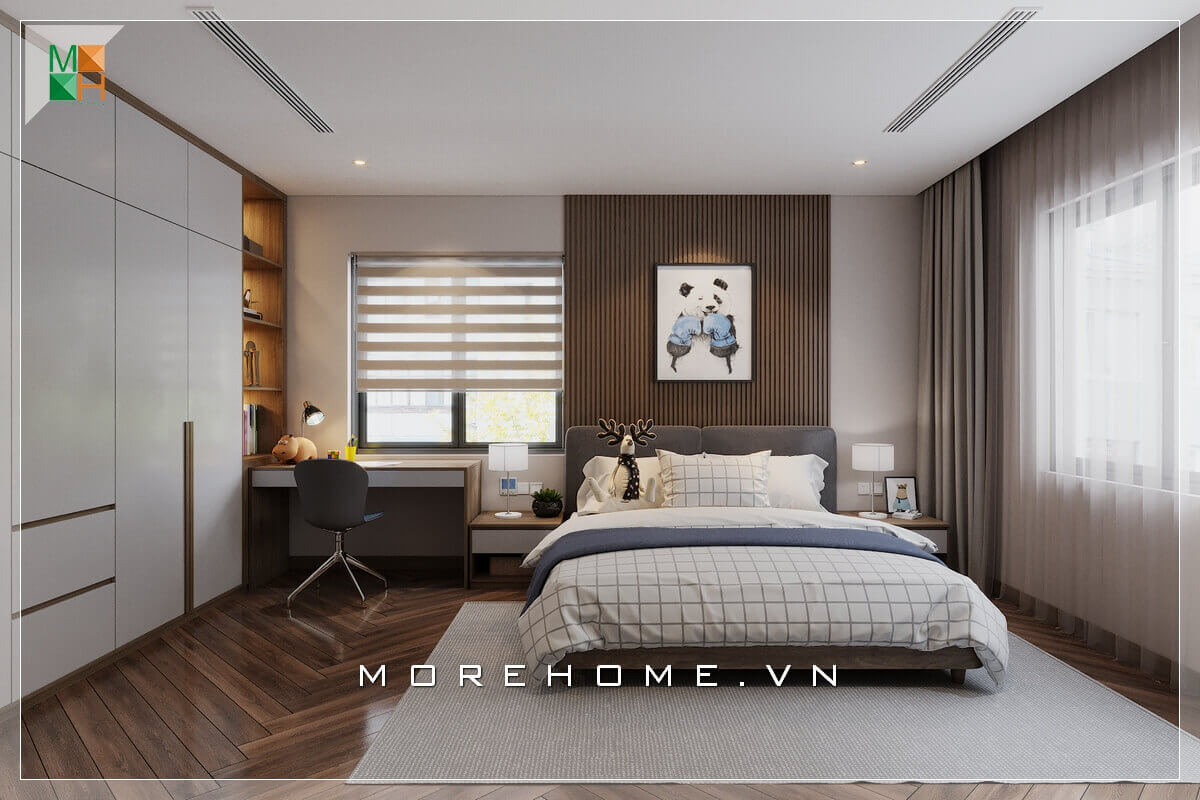 Giường ngủ chung cư hiện đại Giường ngủ chung cư hiện đại