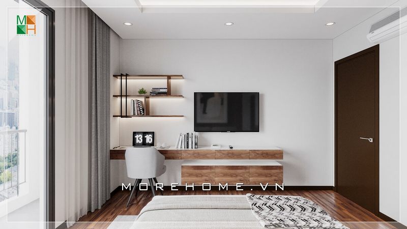 Gợi ý mẫu thiết kế nội thất phòng ngủ chung cư, nhà phố đẹp và hiện đại.
