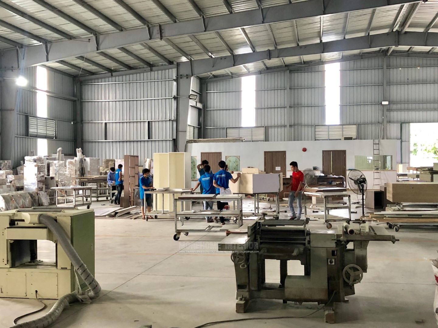 xưởng gỗ thi công nội thất Morehome xưởng gỗ thi công nội thất Morehome
